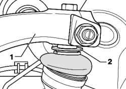 Маятниковый рычаг рулевого управления и уплотнительная шайба наконечника