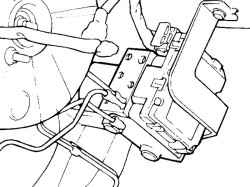 Тормозные трубки гидравлического блока ABS
