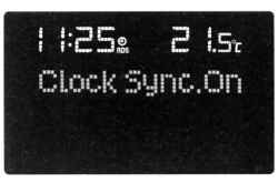   Clock Sync. On