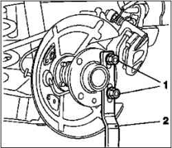 Проверка углового зазора узла колесного подшипника