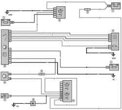 Схема 14. Электровентилятор системы отопления (кондиционирования) и вентиляции салона