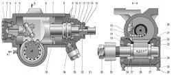 Рулевой механизм с гидроусилителем (3162-3400011) (вариантное исполнение)