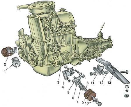 Двигатель ВАЗ-2105 2-3s