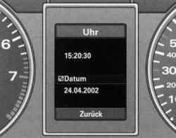  Uhr,   Datum