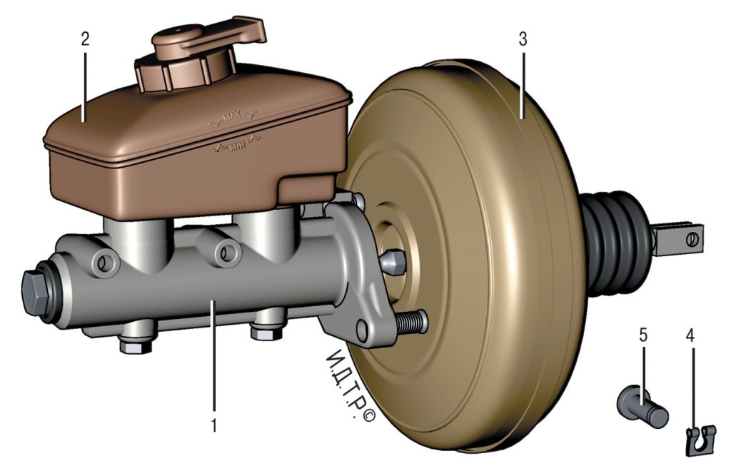 chevrolet niva главный тормозной цилиндр